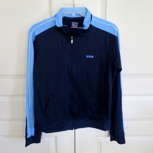 FILA Performa Activewear Athletic Jacket Wms Sz M